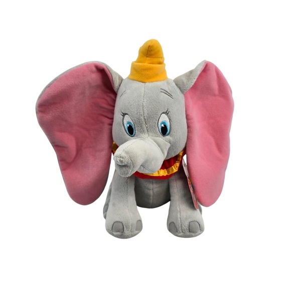 Disney Other - Disney Dumbo Plush Kohl's Cares Stuffed Animal Grey Pink Elephant 1204036-00